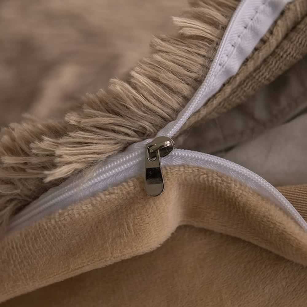 Luxury Plush Shaggy Bedding Set: image 11