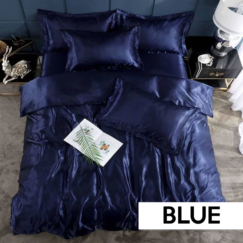 Satin Silk Bedding Set: image 6