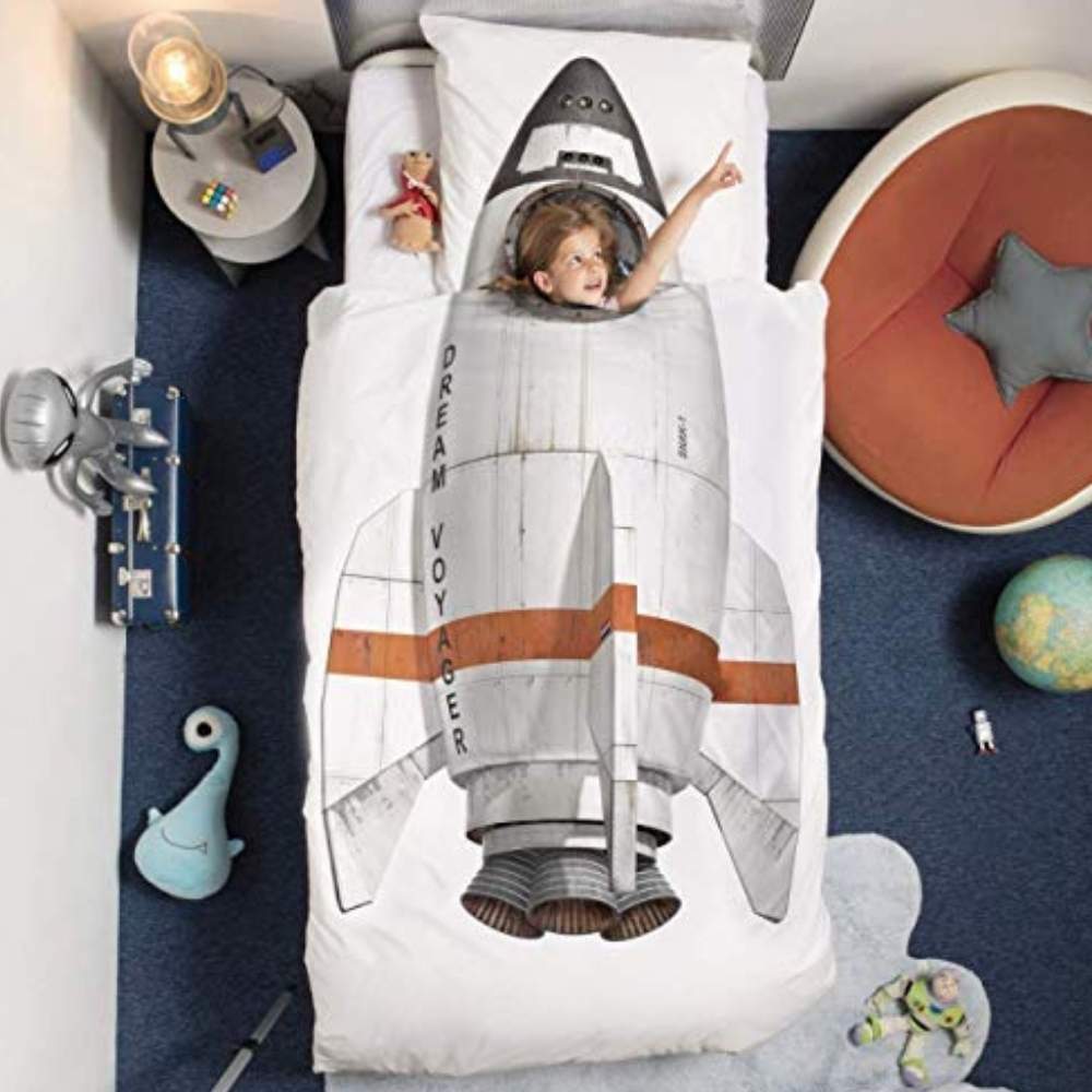 Rocket Ship Bedding Set: image 6