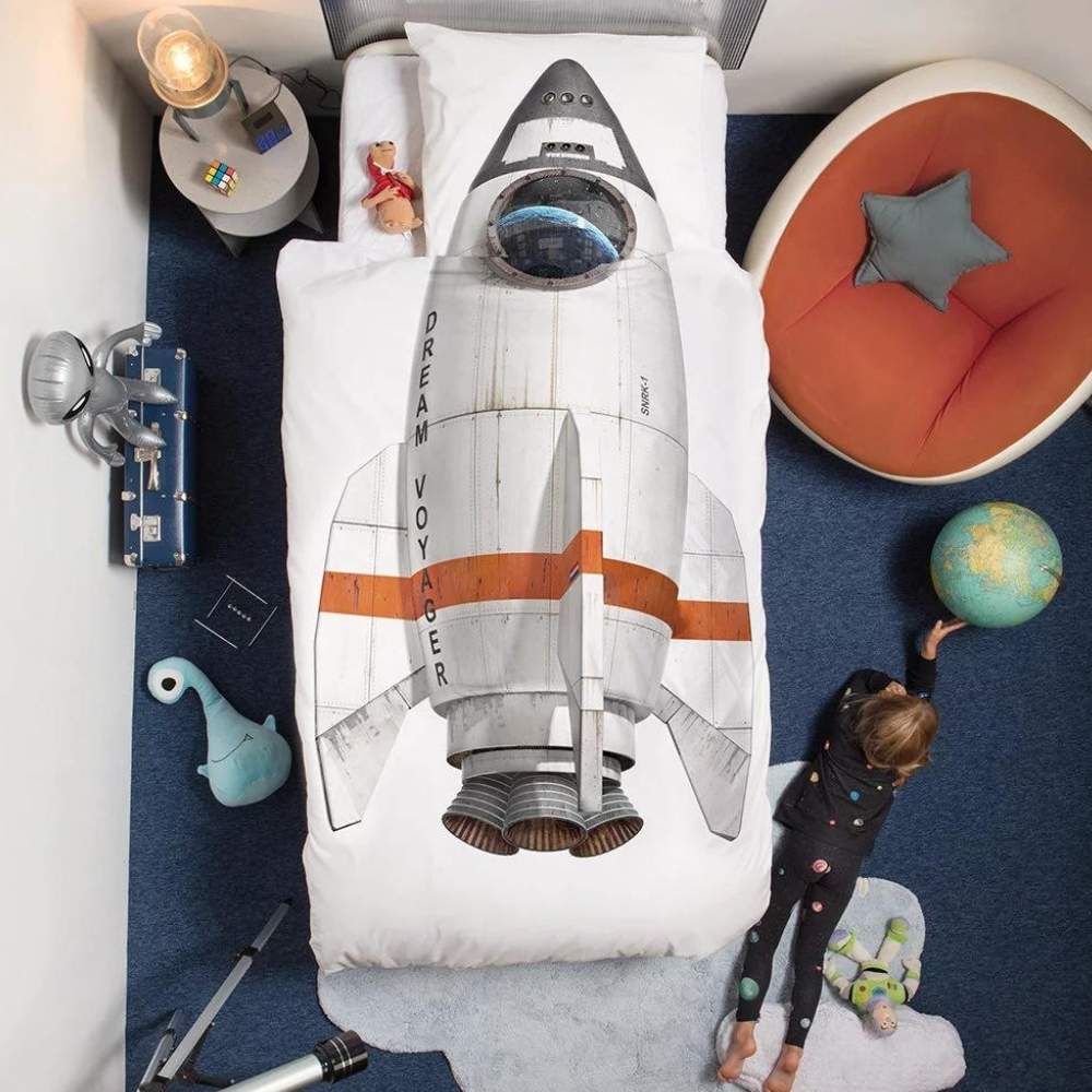 Rocket Ship Bedding Set: image 7